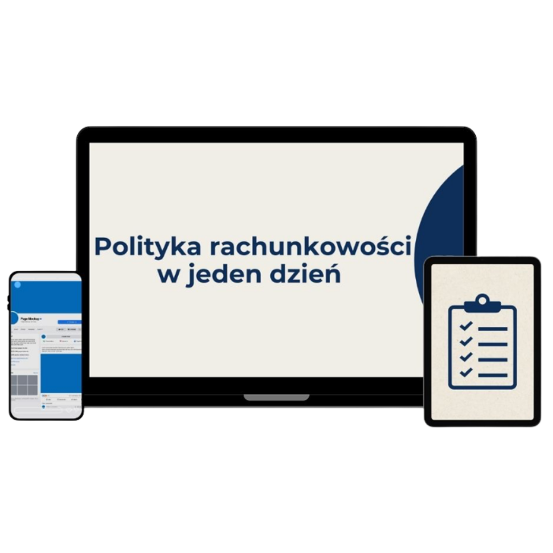 Polityka rachunkowości w 1 dzień